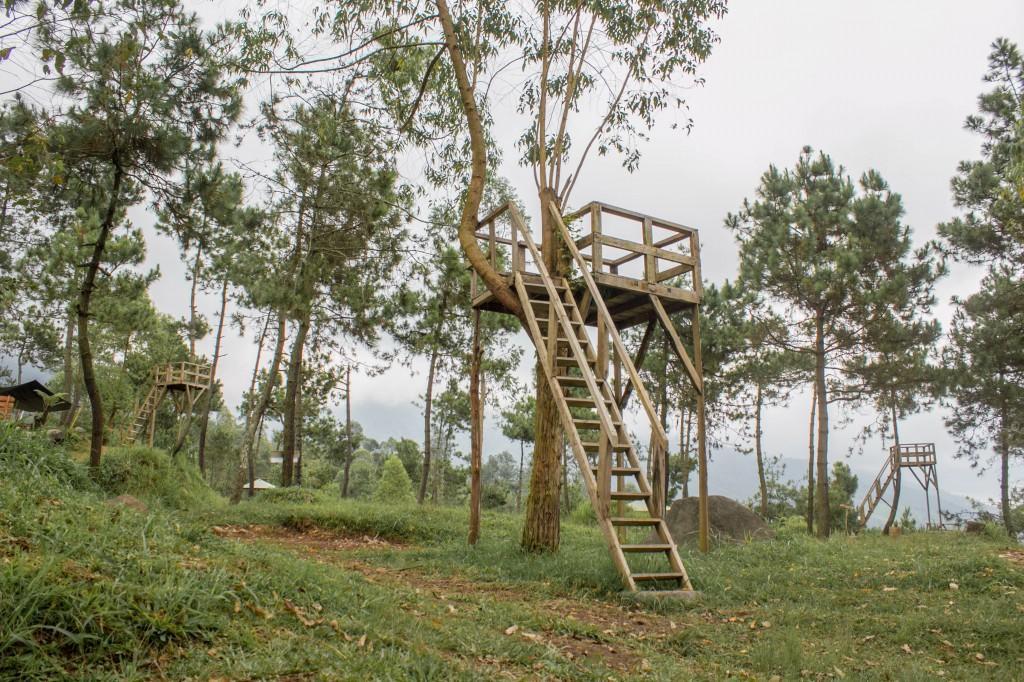 Papandayan Camping Ground Hotel Cileuleuy Kültér fotó