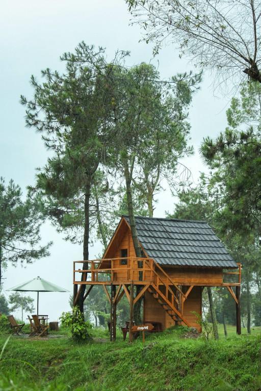 Papandayan Camping Ground Hotel Cileuleuy Kültér fotó